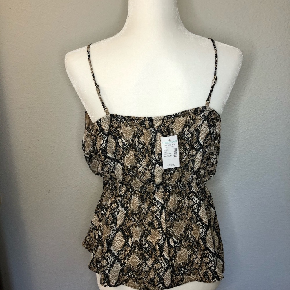 Snake Print Tank - Picture 2 of 4